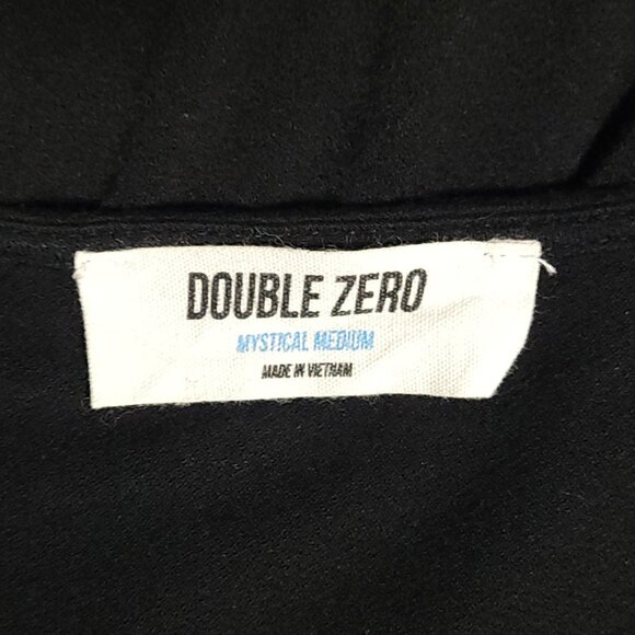 M | Double Zero | Overlap High-Low Draped Blouse - Picture 4 of 5